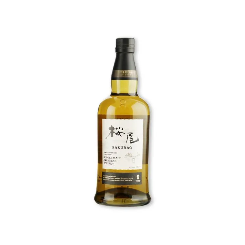 SAKURAO Japanse Single Malt Whisky 0,70 ltr