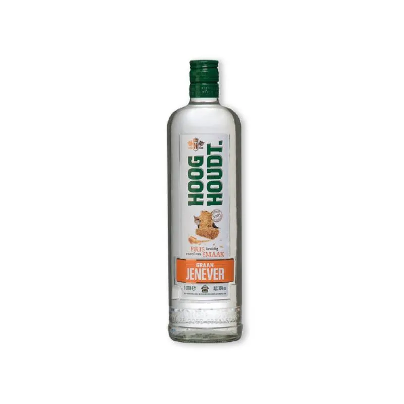 HOOGHOUDT graanjenever 30% 1,0 ltr.