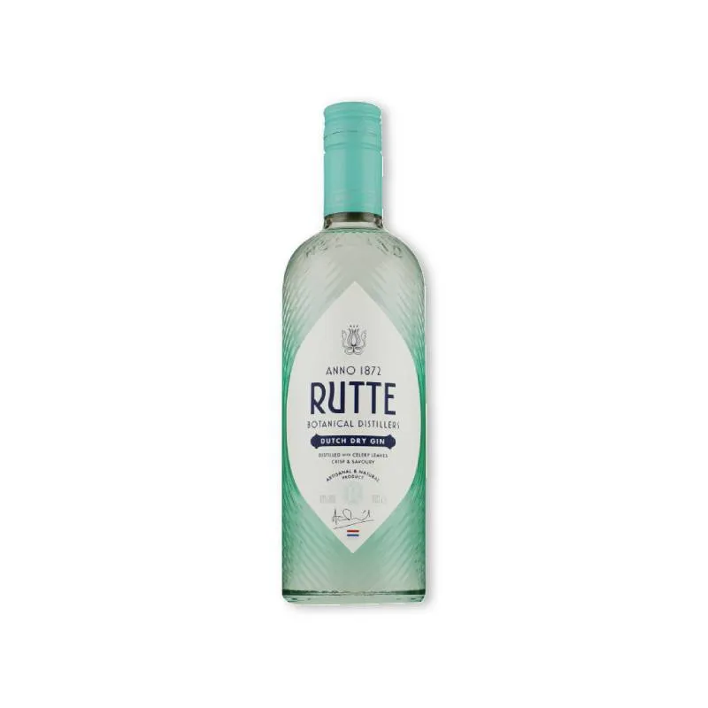 [RUTT_DryG_70_gift] RUTTE Dutch Dry Gin 0,70 ltr