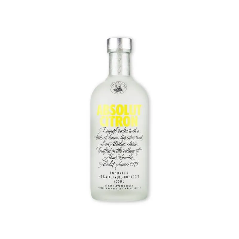 Absolut vodka citron
