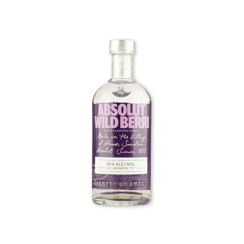 Absolut vodka wild berrie