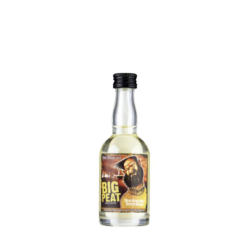 Big Peat Islay malt whisky miniatuur