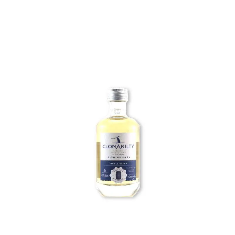 Clonakilty double oak whiskey miniatuur