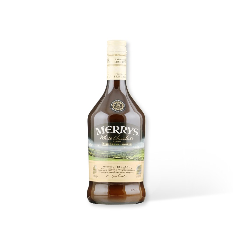 Merrys white chocolate Irish cream liqueur