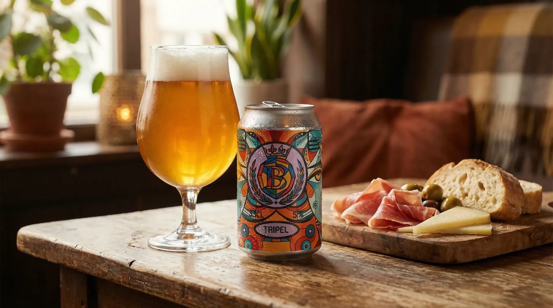 Brouwhoeve Tripel in blik