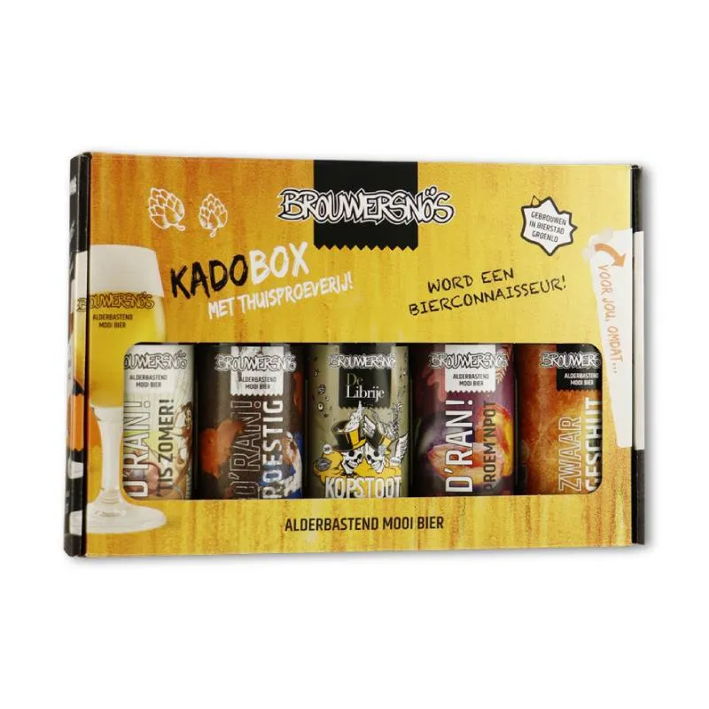 BROUWERSNöS Kadobox 5x 30cl