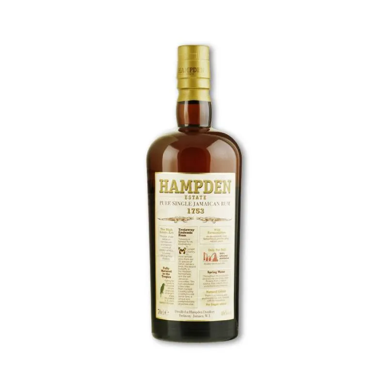 HAMPDEN Estate Pure Jamaican Rum 1753