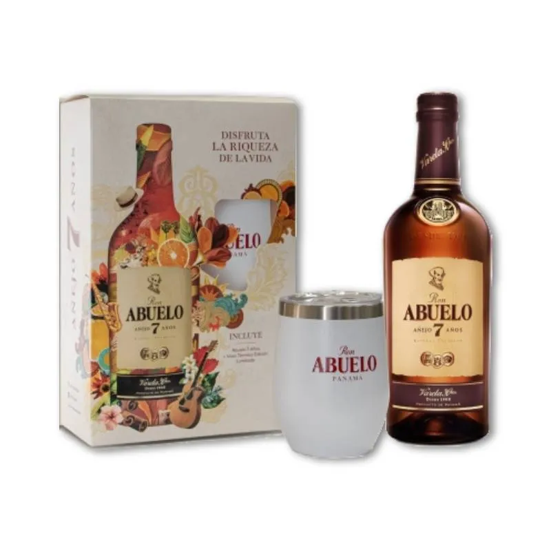 RON ABUELO Rum 7 Years Giftpack 70cl