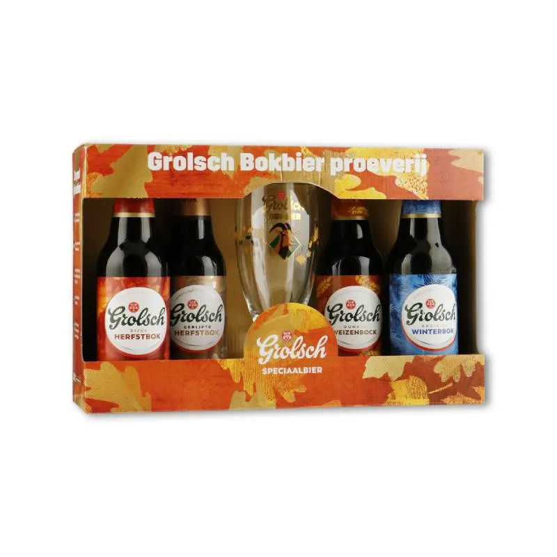 Grolsch geschenkverpakking Bokbier